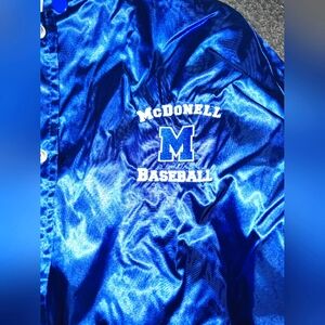 McDonell Central Catholic HS Macks (Chippewa Falls WI.) BASEBALL JACKET Sz 2XL